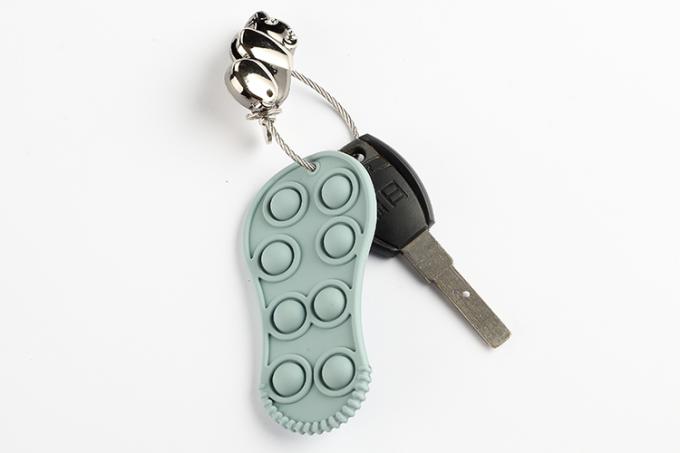 Bébé 2021 formé par chaussure molle organique de silicone de jouet d'effort de personne remuante de silicium d'enfants de produit nouveau Teether