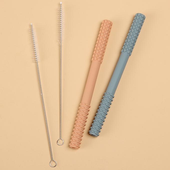Le produit nouveau 2021 faisant ses dents des tubes mâchent le jouet molaire de bâton de bébé de Teether de bâton avec la brosse