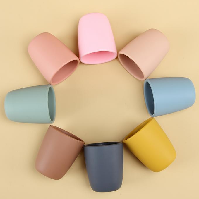 Tasse la plus chaude écologique libre de BPA pour des enfants de tasses de silicone de bébé