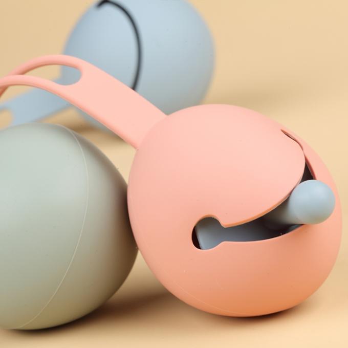 2021 supports libres de conteneur de silicone de la catégorie comestible BPA pour la caisse de tétine de produits de bébé de Soother