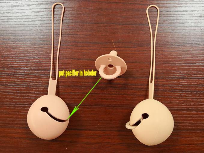 2021 supports libres de conteneur de silicone de la catégorie comestible BPA pour la caisse de tétine de produits de bébé de Soother