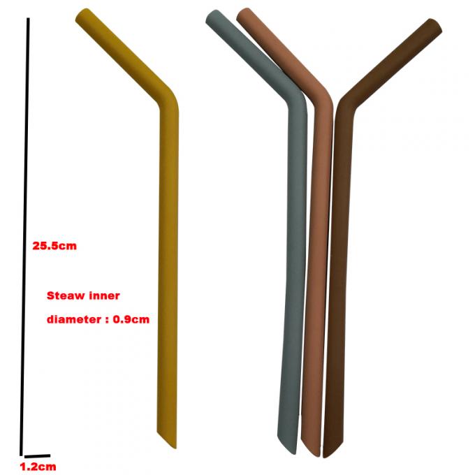 Nouveau bébé coloré tendant du logo 2020 faits sur commande alimentant la paille à boire de silicone d'Eco