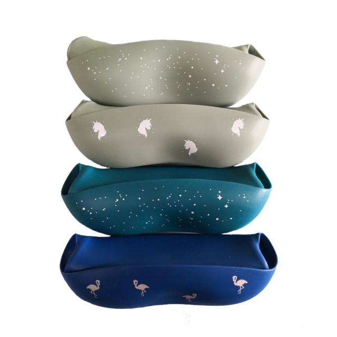Bavoirs faits sur commande mous confortables de bébé de silicone d'impression de bavoirs de bébé d'usine