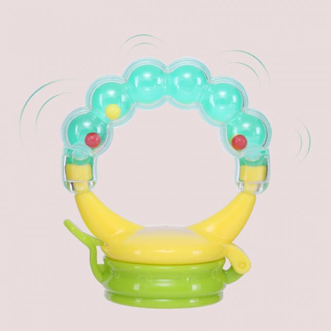 Conducteur libre en gros de bébé de nourriture de fruit frais de tétine de silicone de Bpa