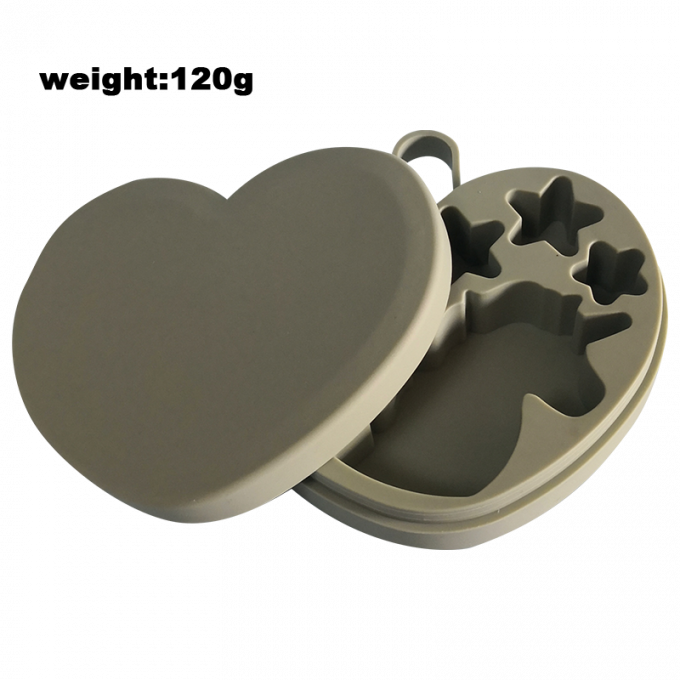 Les outils de crème glacée moule le silicone libre en gros de DIY BPA avec le couvercle pour le silicone sûr des outils 100%food de gâteau d'enfants, moules libres de BPA