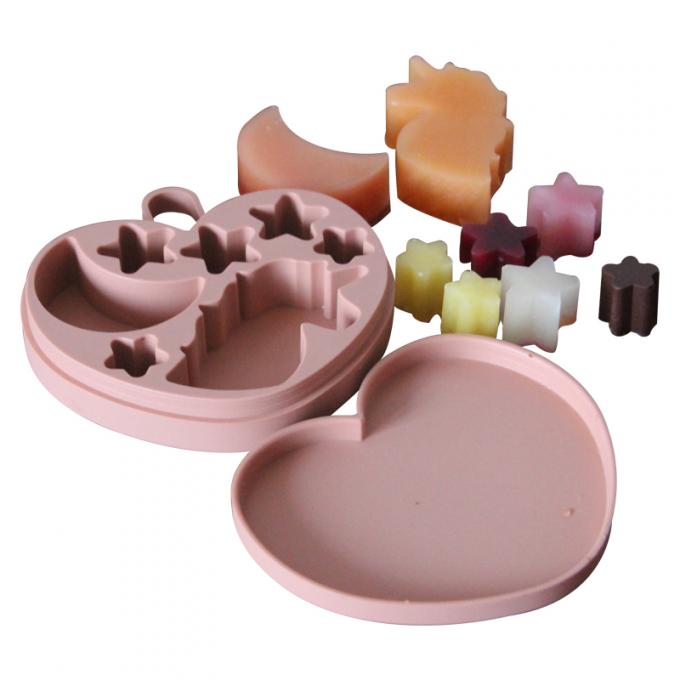 Les outils de crème glacée moule le silicone libre en gros de DIY BPA avec le couvercle pour le silicone sûr des outils 100%food de gâteau d'enfants, moules libres de BPA