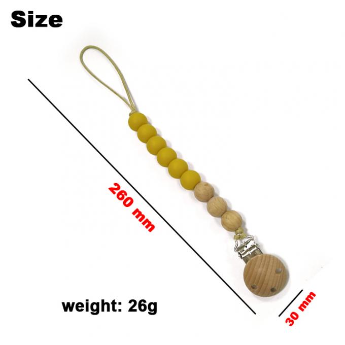 Agrafe factice de tétine de nouvelle de bébé de produit de silicone de dentition mastication de bébé avec la tétine de bébé
