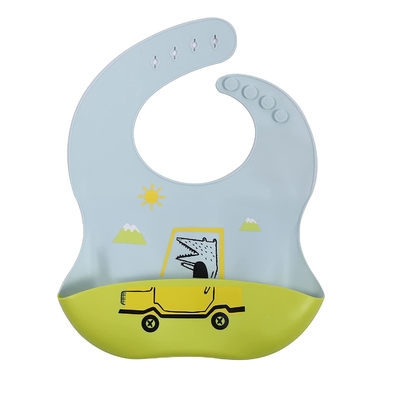 Sturdy No Plastic Non Toxic Silicone Baby Napkin Safe In Steriliser