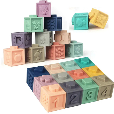 Hand Eye Coordination Soft Stacking Blocks For Toddler 9 Month 1 2 Year Old
