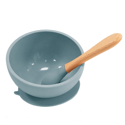 Heat Resistant Silicone Placemat Bowl Latex Free Silicone Suction Baby Bowl