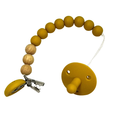 Custom Childrens DIY Silicone Pacifier Holder Latex Free Teething Pacifier Clip