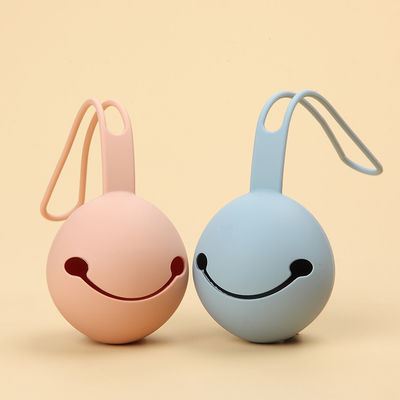 Caisse vigoureuse portative de tétine de silicone de courroie multifonctionnelle pour le voyage