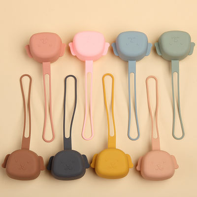 Le lave-vaisselle Safe Molding In un chiot mignon de produits de silicone de bébé a formé